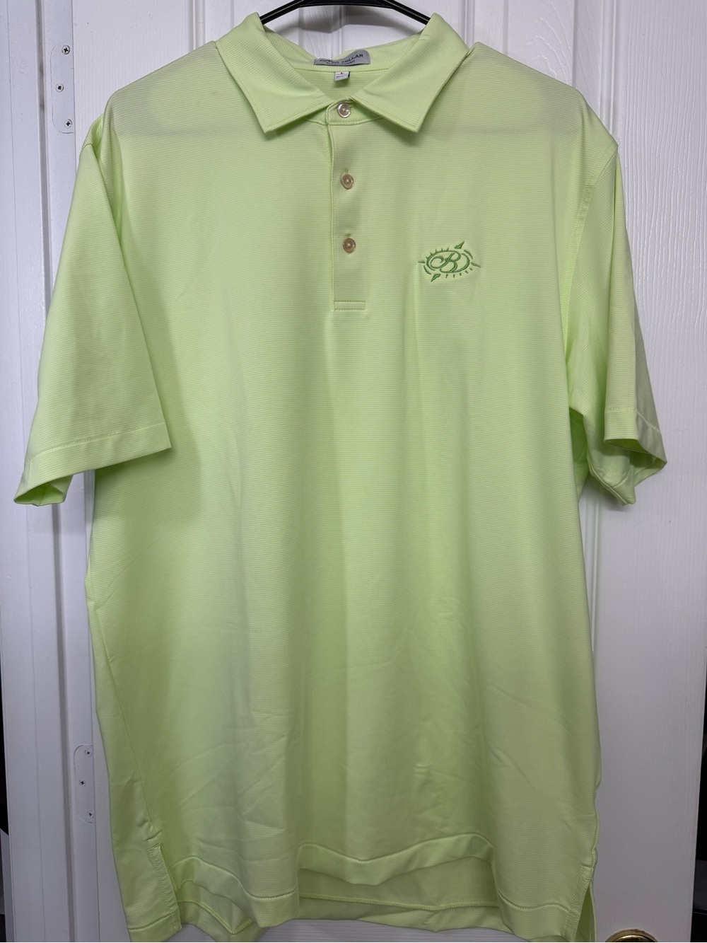 Peter Millar Lime Green Men's Polo